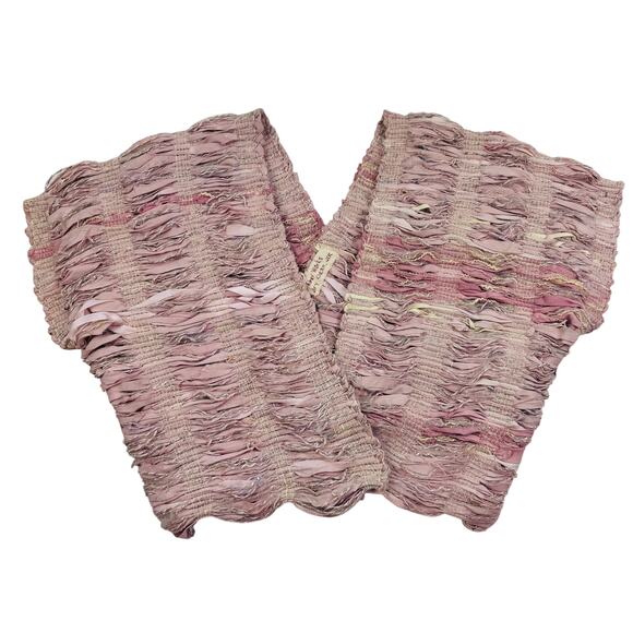 Fiber Works Handmade Boho Textured Ribbon Yarn Knit Cropped Shrug Women's O/S - Picture 1 of 7